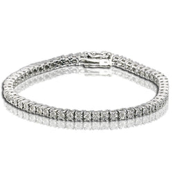 Sterling Silver 1/5 Ct.Tw.Diamond Mount Bracelet - Larson Jewelers
