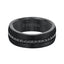 GLADIATOR Black Tungsten Ring with Black Sapphires by Triton Rings - 8mm - Larson Jewelers