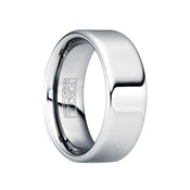 PLINIUS Polished Tungsten Carbide Comfort Fit Wedding Ring - 6mm & 8mm - Larson Jewelers