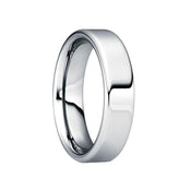 POMPONIUS Comfort Fit Tungsten Wedding Ring with Polished Finish - 6mm & 8mm - Larson Jewelers