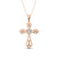 Diamond Accented Lacy Cross Pendant 1/6 Ct.Tw - Larson Jewelers