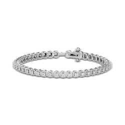 Diamond Tennies Bracelet 1/3 ct tw in 10K White Gold - Larson Jewelers