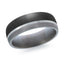 14K White Gold Ring from the Tantalum Collection by Malo