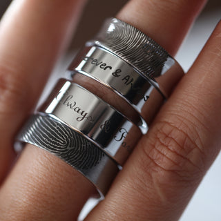 Personalized engraved rings by larsons jewelers