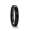 FRAENER Flat Polish Finished Black Ceramic Wedding Ring - 2mm - 12mm - Larson Jewelers