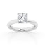 3.00 ct Cushion Lab Diamond Solitaire Ring by Mercury Rings