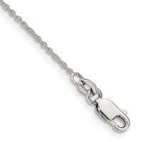 Sterling Silver 1mm Cable Chain Anklet