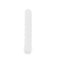 SNOW Stackable Twist Silicone Ring for Women White Comfort Fit Hypoallergenic Thorsten - 2mm - Larson Jewelers