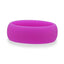 MAYRA Silicone Ring for Men and Women Purple Comfort Fit Hypoallergenic Thorsten - 8mm - Larson Jewelers