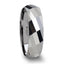 ETERNITY Multi-Faceted Tungsten Carbide Band - 4mm - 8mm - Larson Jewelers