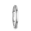 TILLY Flat Style Womens Tungsten Carbide Ring with Brushed Finish - 2mm - Larson Jewelers