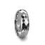 NIVEA 288 Diamond Faceted Women's White Tungsten Ring - 4mm - 6mm - Larson Jewelers