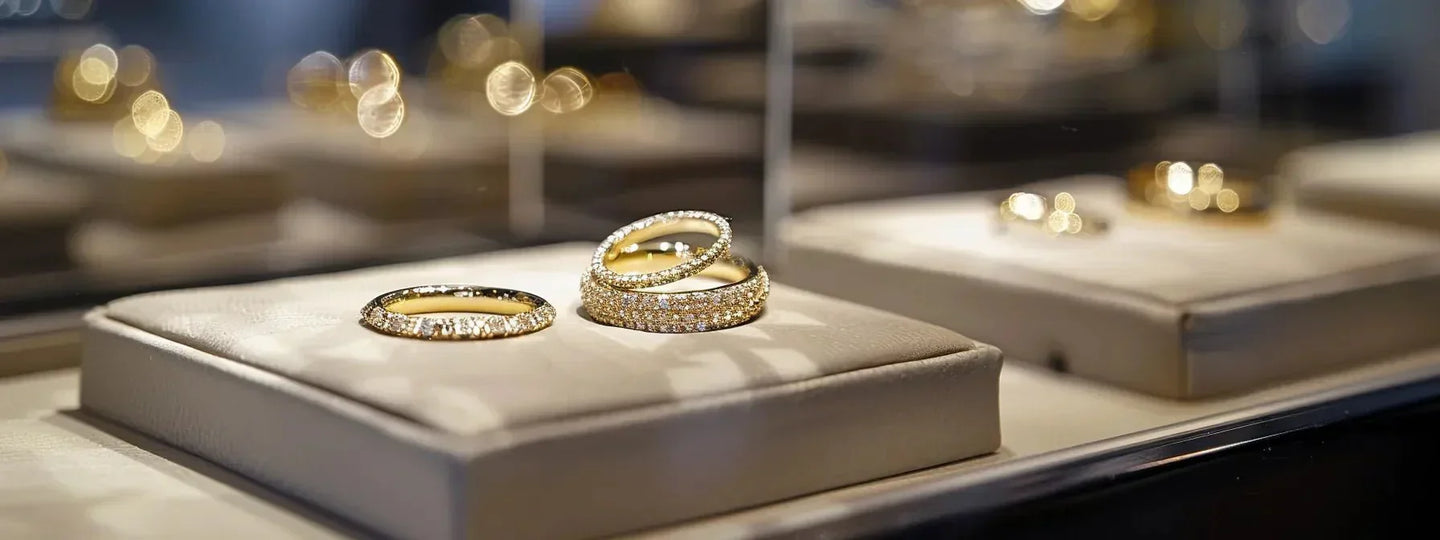 Two-Tone 14k Gold Wedding Rings: A Chic Modern Choice - Larson Jewelers