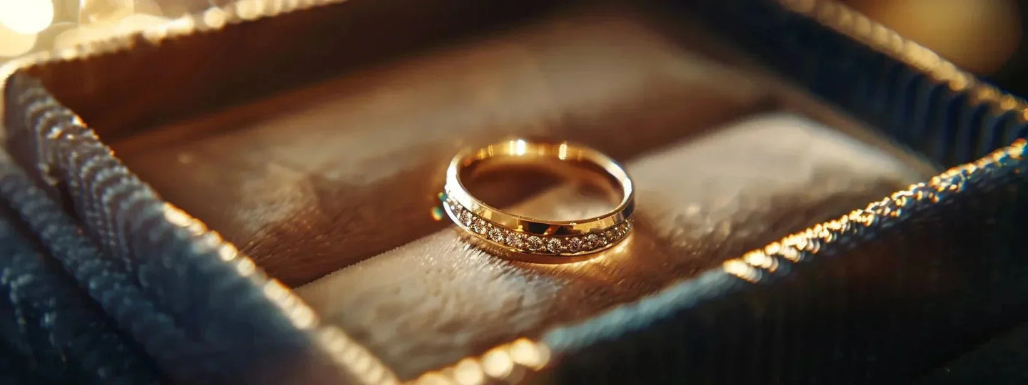 How to Choose Custom 14k Gold Wedding Rings - Larson Jewelers