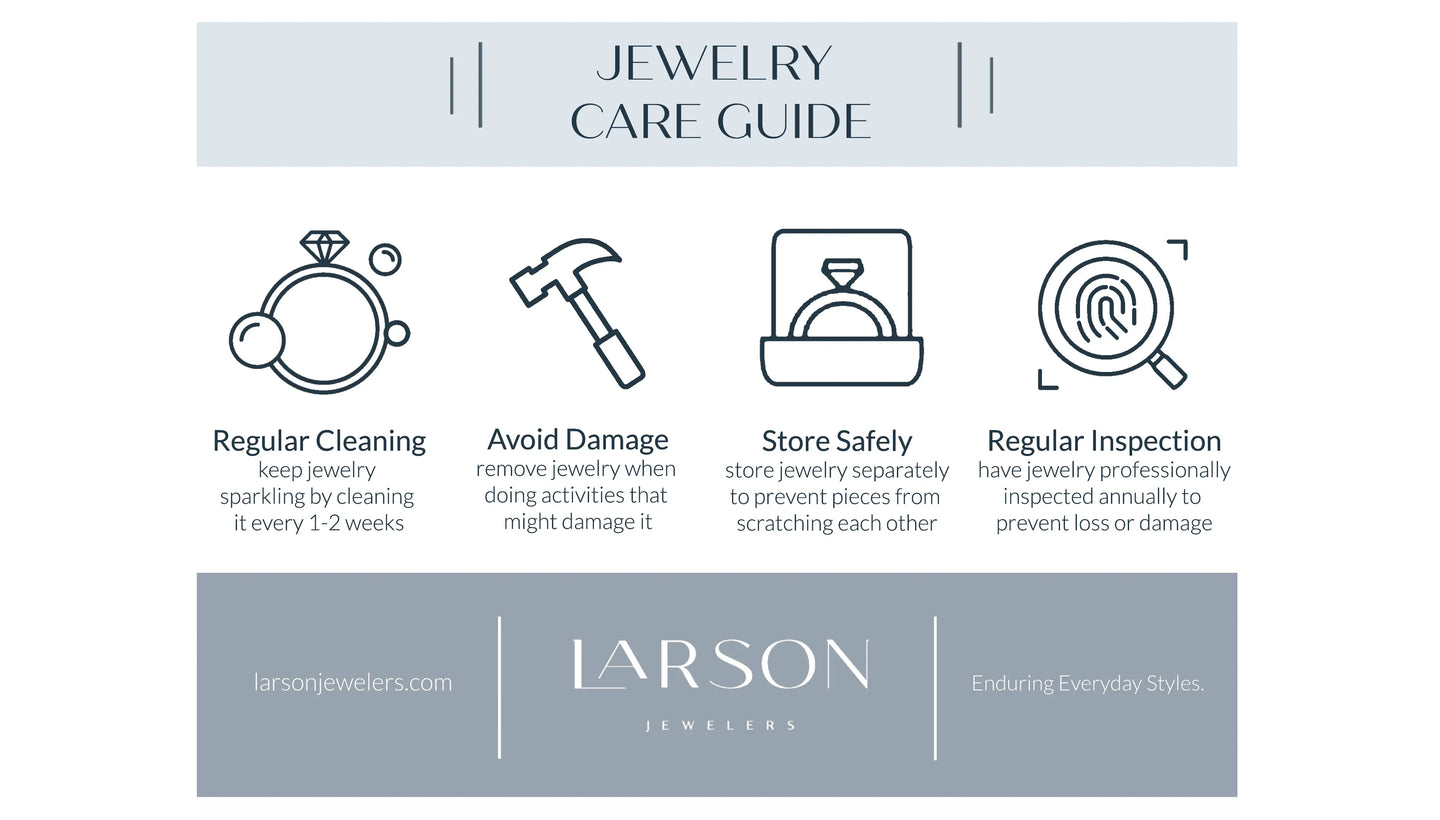 How to Care for Your Jewelry After Valentine’s Day (And Beyond) - Larson Jewelers