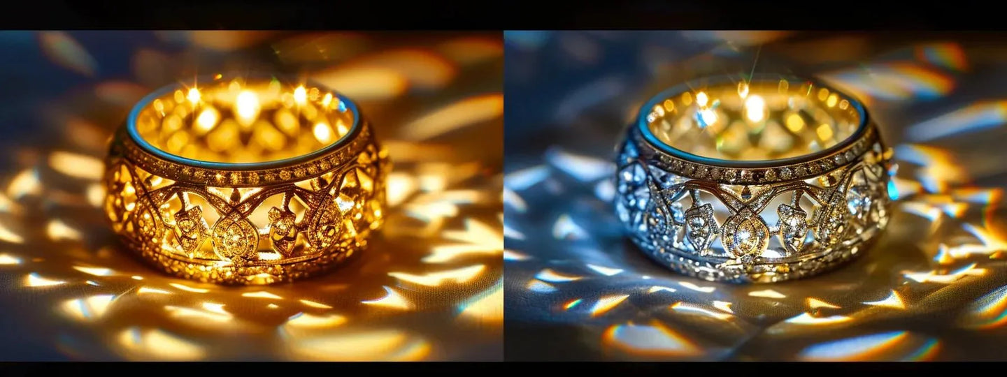 Gold vs. Silver in Custom Rings: Evaluating Durability and Longevity - Larson Jewelers