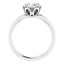 10K White 9/10 CTW Natural Diamond Engagement Ring - Larson Jewelers
