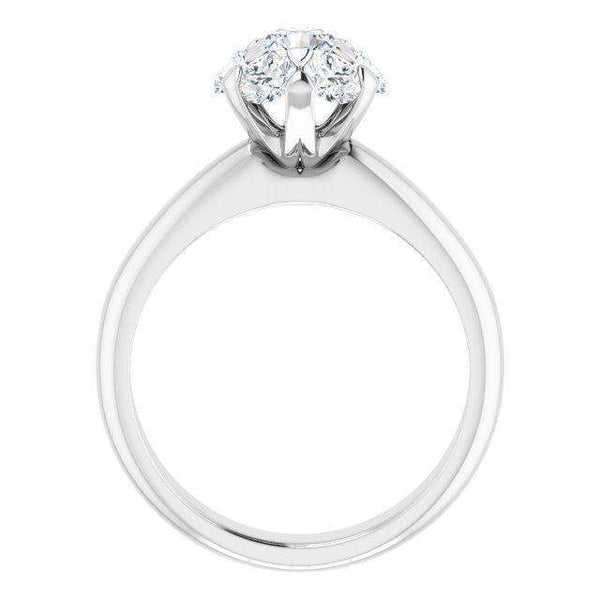 10K White Round Natural Diamond Natural Diamond - Larson Jewelers