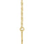 14K Yellow Sports Numbers 16-18" Necklace