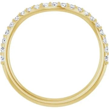 14K Yellow Gold Accented Matching Band - Larson Jewelers