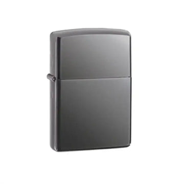 Zippo Lighter Black Ice Classic Engravable Grooms Gift USA - Larson Jewelers