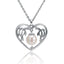 Turtle Heart Shaped Pendant with White Pearl - Larson Jewelers