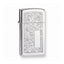 Zippo Lighter Venetian High Polish Chrome Engravable Grooms Gift USA - Larson Jewelers