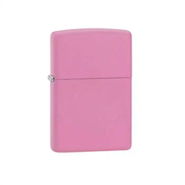 Zippo Lighter Pink Matte Classic Engravable Grooms Gift USA - Larson Jewelers