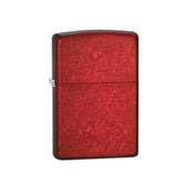 Zippo Lighter Candy Apple Red Classic Engravable Grooms Gift USA - Larson Jewelers