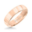 WHITNEY Domed Rose Tungsten Carbide Comfort Fit Band with Bright Polish by Triton Rings - 6mm - Larson Jewelers