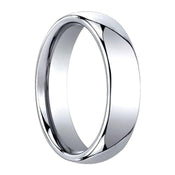 TIRO Benchmark Domed Cobalt Chrome Wedding Band - 6 mm - Larson Jewelers