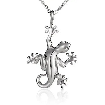Sterling Silver Gecko Pendant - Larson Jewelers