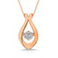Diamond 1/20 Ct.Tw. Shimmering Pendant in 10K White Gold - Larson Jewelers
