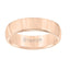 WHITNEY Domed Rose Tungsten Carbide Comfort Fit Band with Bright Polish by Triton Rings - 6mm - Larson Jewelers