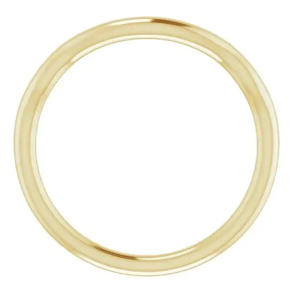 14K Yellow Gold Matching Band - Larson Jewelers
