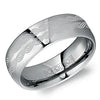 FLORUS Polished Tungsten Wedding Ring with Dual Celtic Knot Engraving - 8mm - Larson Jewelers