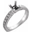 IVY Lab Diamond Engagement Ring Setting for Round Stones