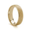 Cross Matte Gold Ring - 14k - 4mm - 10mm - Larson Jewelers