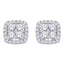 14K White Gold 1/5 Ct.Tw.Diamond Stud Earrings - Larson Jewelers
