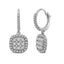 14K White Gold 2 Ctw Diamond Drop Earrings - Larson Jewelers