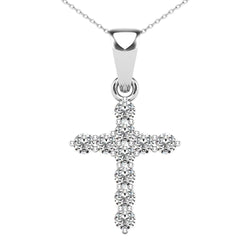 Diamond 1/6 Ct.Tw Cross Pendant - Larson Jewelers