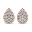 Diamond 3/4 ct tw Pear Shape Fashion Earrings in 14K Rose Gold - Larson Jewelers