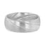 THEON Domed Brushed Damascus Steel Men’s Wedding Band with A Vivid Etched Design - 6mm & 8mm - Larson Jewelers