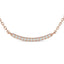Diamond 1/6 ct tw Fashion Necklace in 10K Rose Gold - Larson Jewelers