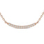 Diamond 1/6 ct tw Fashion Necklace in 10K Rose Gold - Larson Jewelers