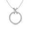 Diamond 1/4 Ct.Tw. Fashion Pendant in 10K White Gold - Larson Jewelers