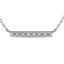 Diamond 1/5 Ct.Tw. Fashion Necklace in 14K White Gold - Larson Jewelers