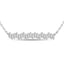 Diamond 1/4 Ct.Tw. Fashion Necklace in 14K White Gold - Larson Jewelers