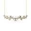 Diamond 1/10 Ct.Tw. Baguette Fashion Necklace in 10K Yellow Gold - Larson Jewelers
