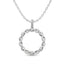 Diamond Fashion Pendant 1/6 ct tw in 10K White Gold - Larson Jewelers